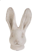 Bild in Galerie-Betrachter laden, Hasenkopf aus Beton in Beige-Grau