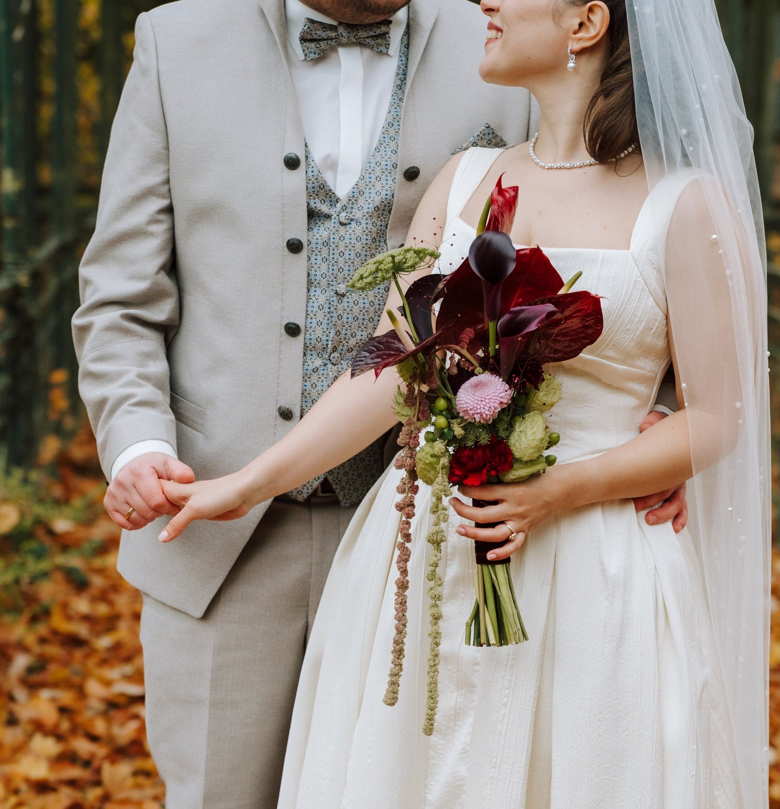moody Winterhochzeit in Regensburg