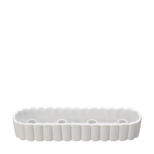 Wikholm Form // Keramikschale in zwei Farben 37cm Kerzenhalter oder Pflanzgefäß