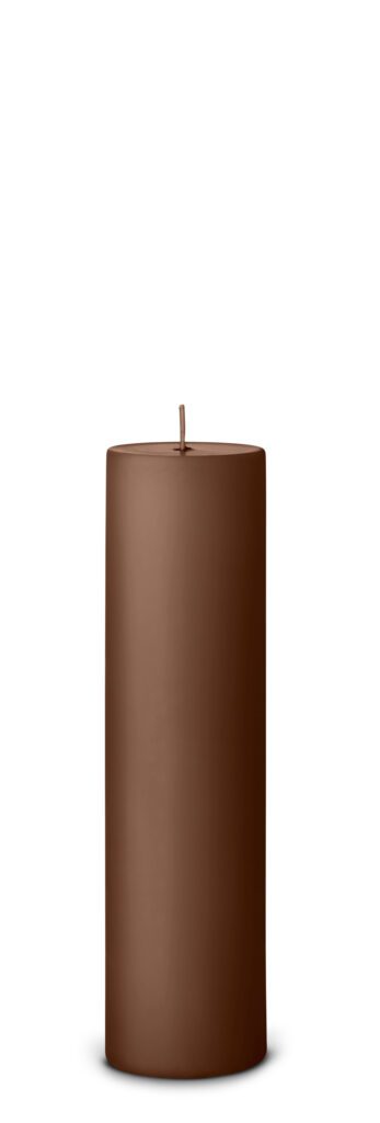 Ester & Erik Stumpenkerze No. 25 "Hazelnut" matt
