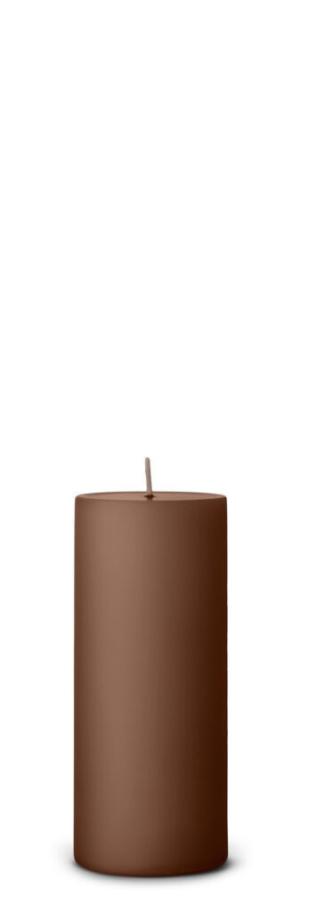 Ester & Erik Stumpenkerze No. 25 "Hazelnut" matt