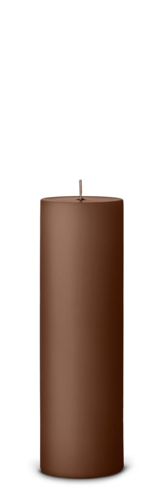 Ester & Erik Stumpenkerze No. 25 "Hazelnut" matt