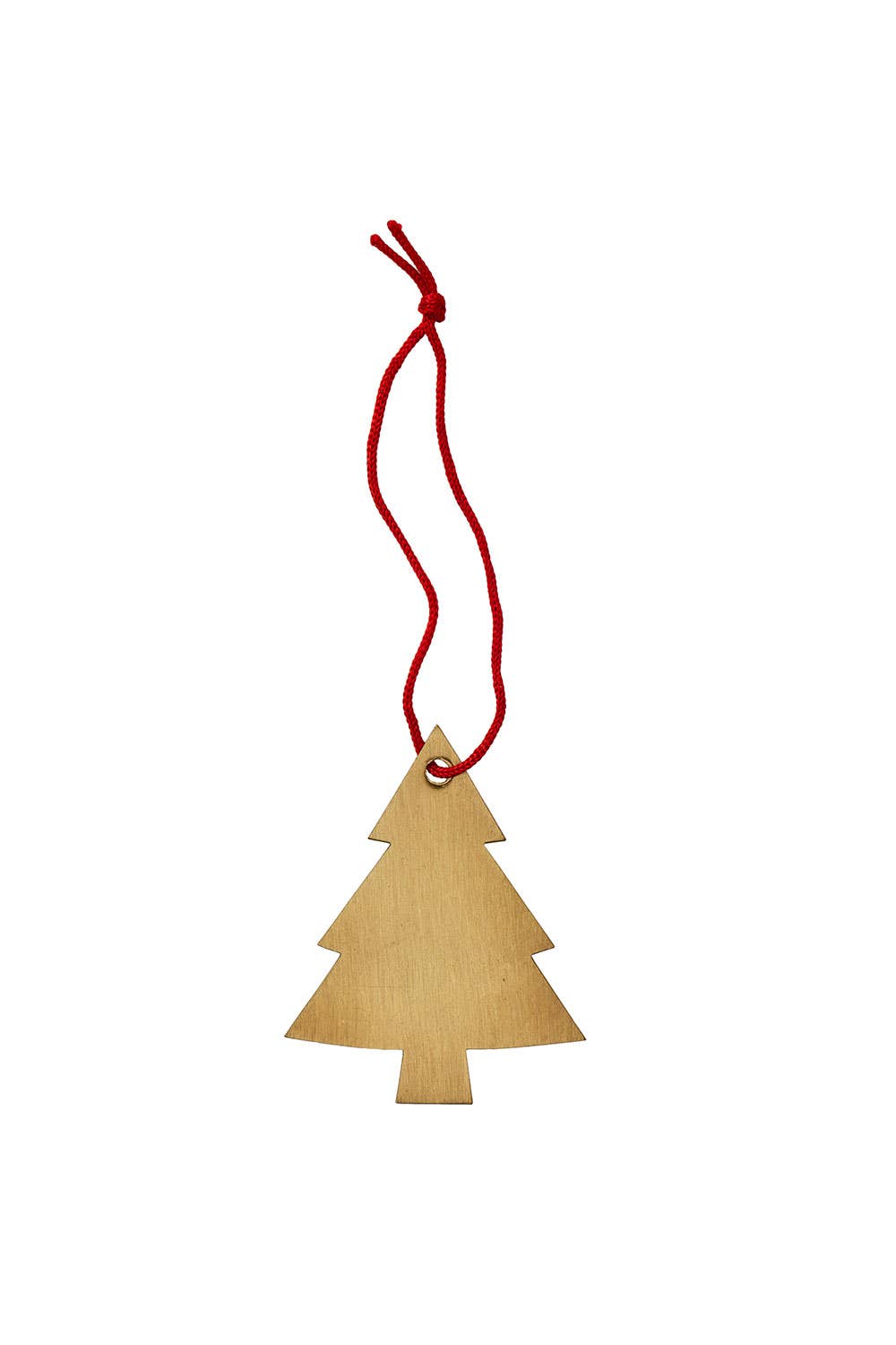 Messinganhänger Christbaum 5cm