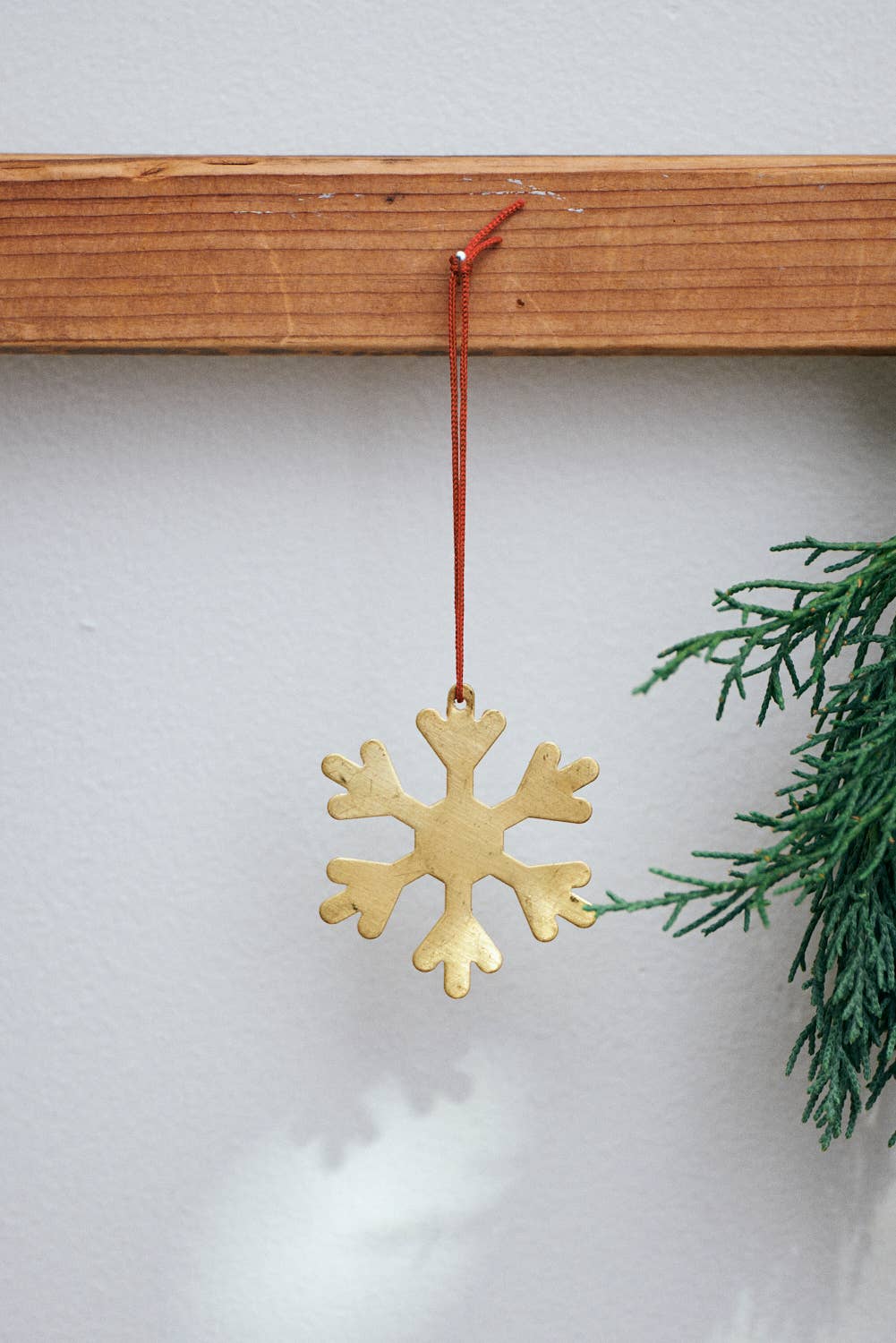 Messing Schneeflocke 5cm (3)