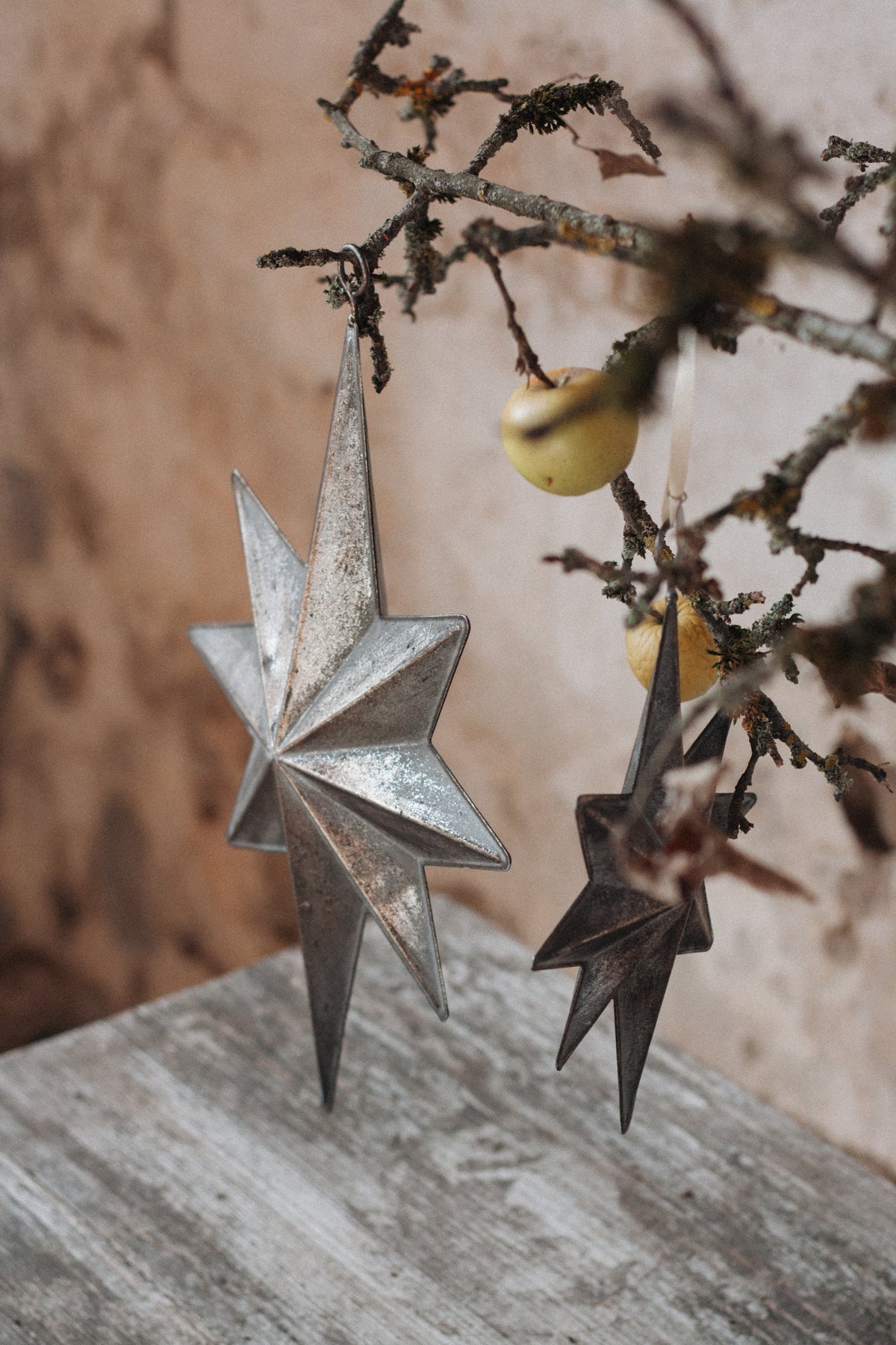 Metallstern zum Hängen 25cm/37cm